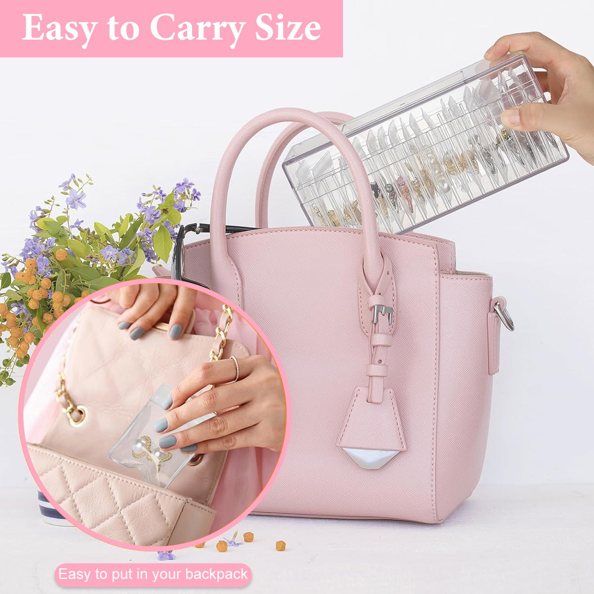 MAYCREATE 20Pcs Jewellery Organisers Pouch with Acrylic Jewellery Organisers Box Small Jewellery Pouches for Storage Travel Jewelry Case for Necklaces Bracelets Rings Earrings Gift for Women Girls MAYCREATE 20Pcs Jewellery Organisers Pouch with Acrylic Jewellery Organisers Box Small Jewellery Pouches for Storage Travel Jewelry Case for Necklaces Bracelets Rings Earrings Gift for Women Girls
